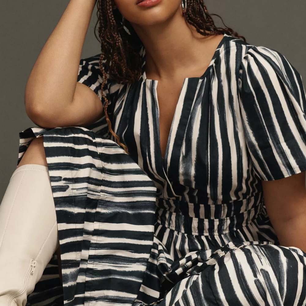Anthropologie Somerset Maxi Dress - Carbon - Picture 4 of 10